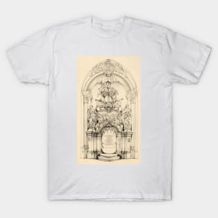 Vintage Pencil Sketch T-Shirt